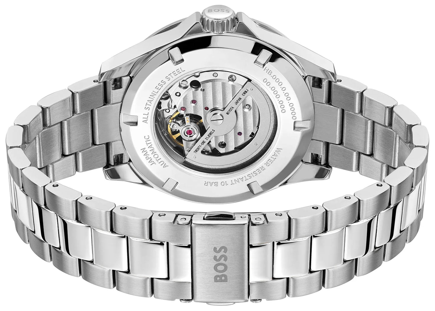 Troper Automatic Analog Black Round Dial Men's Watch 1514202