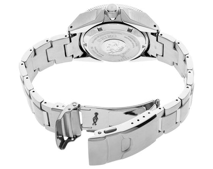 Seiko Analog Blue & Stainless Steel Men's Watch SRPE33K1