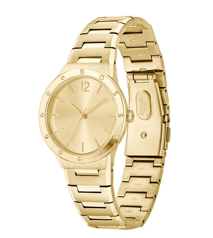 Hugo Boss Analog Gold & Stainless Steel Women's Watch 1502715