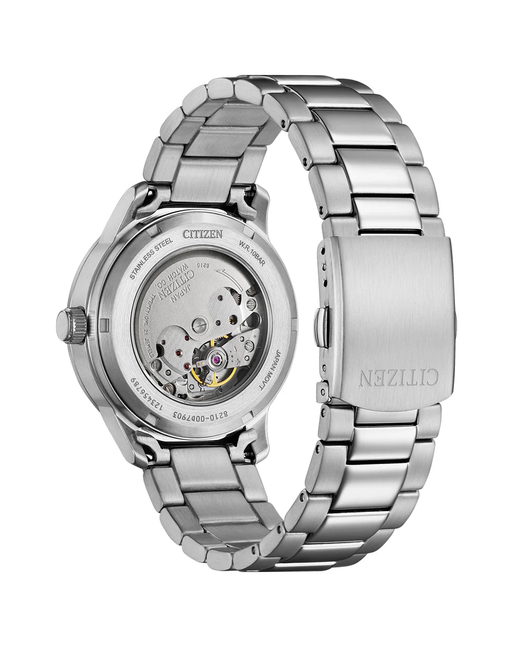 Citizen Analog Skyblue & Stainless Steel Men' NJ0191 83L