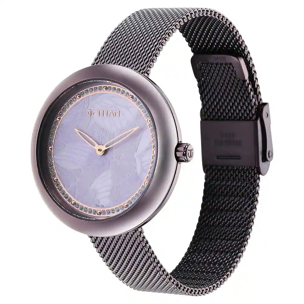 Analog Purple &  Women's Watch 95210QM01