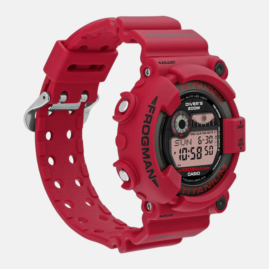 CASIO Digital Red & Resin Men's Watch G1394