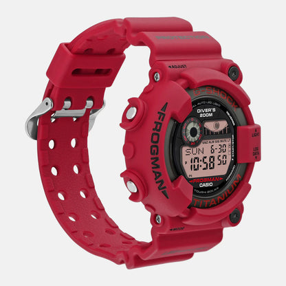 CASIO Digital Red & Resin Men's Watch G1394