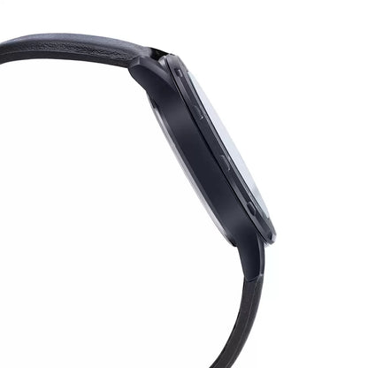 Casio Analog Black & Leather Men's Watch A1981