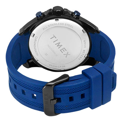 Analog Blue & Silicone Men's Watch TWG020100