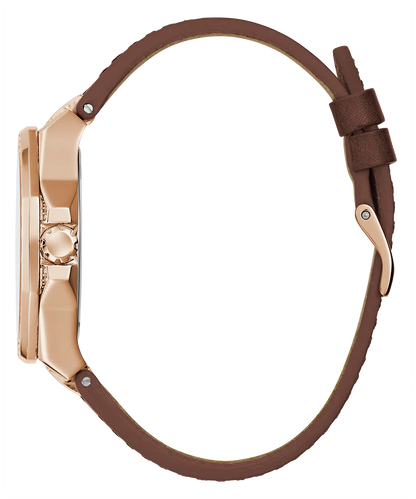 Guess  Rose Gold & Leather Women's Watch GW0547L2