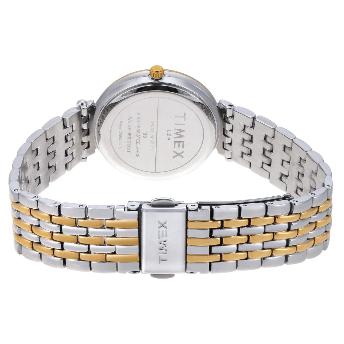 Timex Analog Purple & Stainless Steel Women's Watch TW0TL9602