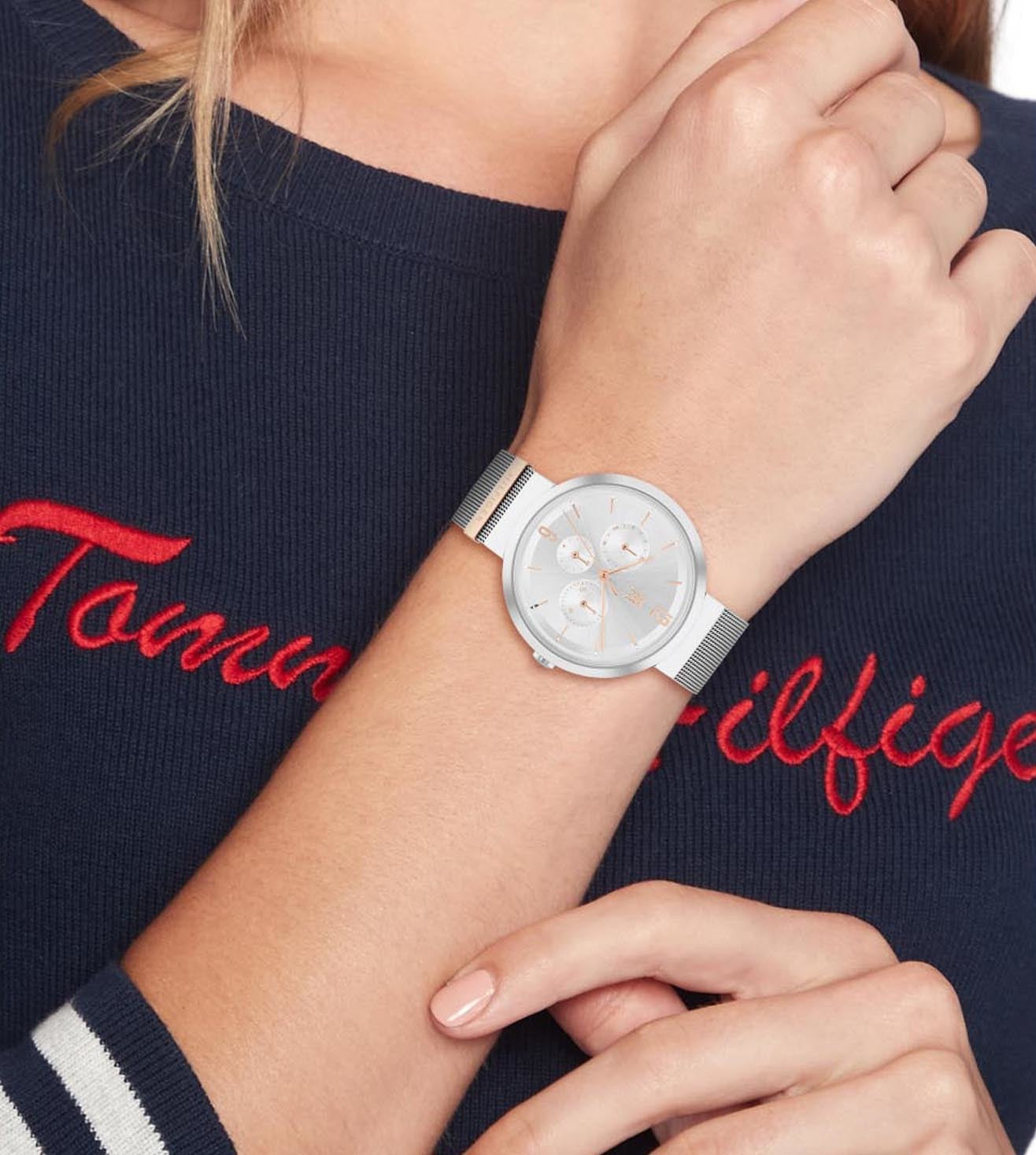 Multifunction Silver &  Women's Watch TH1782537