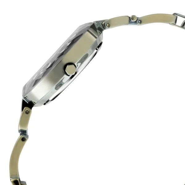 Raga Facets Gun Dial Women Watch With Stainless Steel Strap