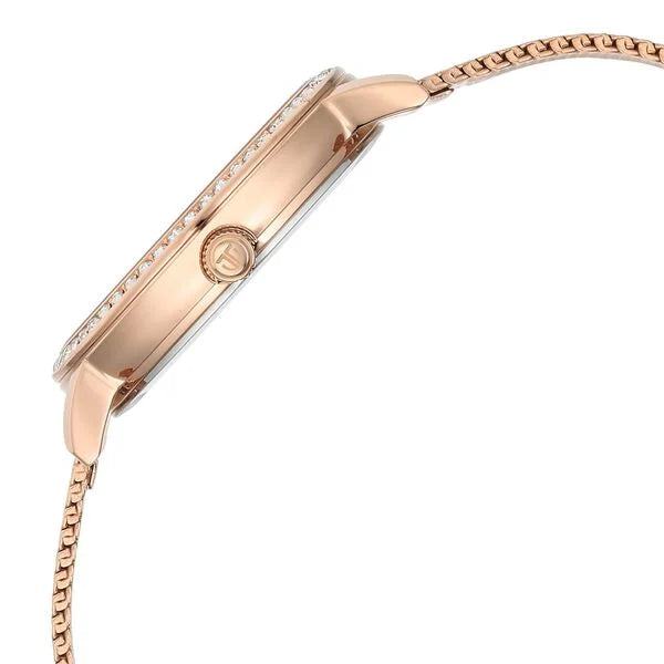 Analog Pink & Stainless Steel Women' NS95236WM02