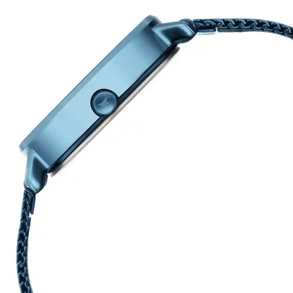 Fastrack Analog Blue & Stainless Steel Women's Watch 6278QM01