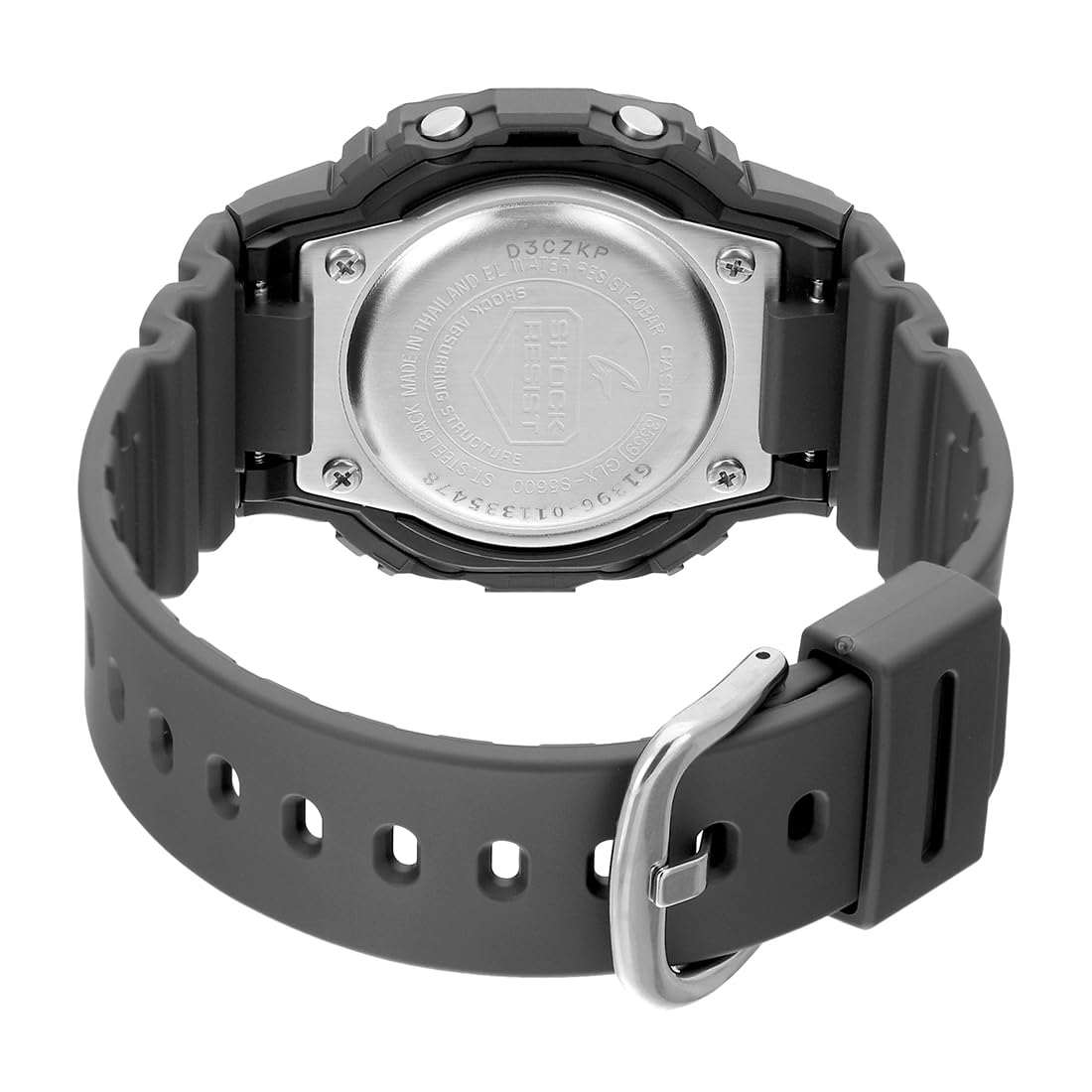 Casio Digital Black & Resin Women's Watch G1396