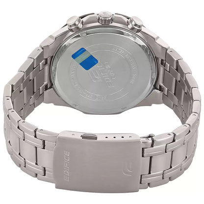 CASIO Chronograph Black & Stainless Steel Men's Watch EX191