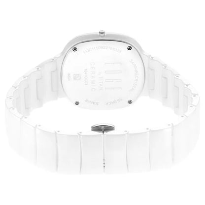 Analog White & Ceramic Unisex' NS1841QC03