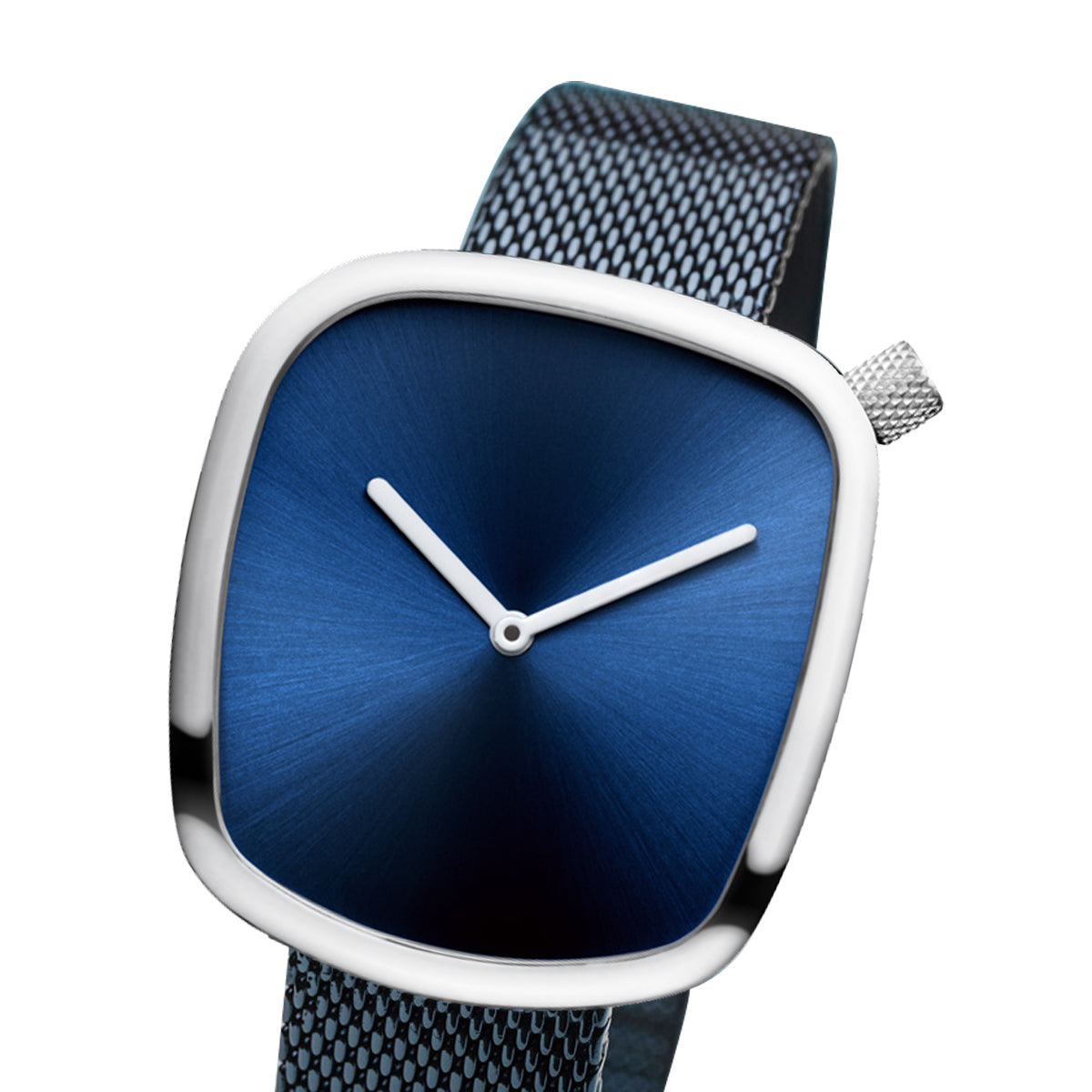 Bering Analog Blue & Milanese Women's Watch 18034 307