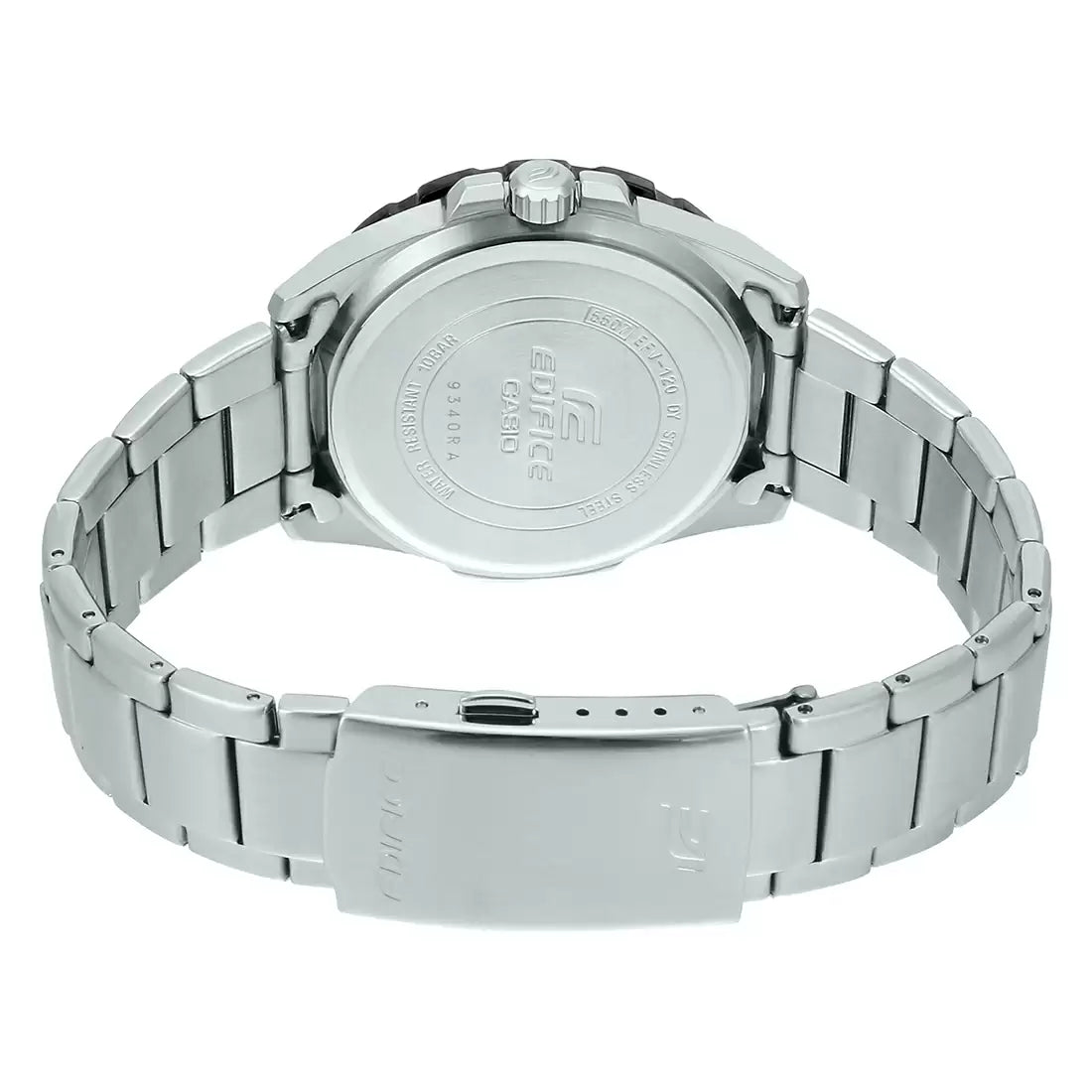 Casio Analog Black & Stainless Steel Men's Watch ED481