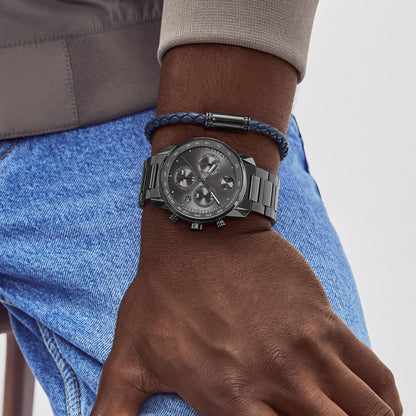 Movado Analog Grey & Stainless Steel Men's Watch 3600867