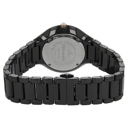 Analog Black & Ceramic Men's Watch NQ90014KC02