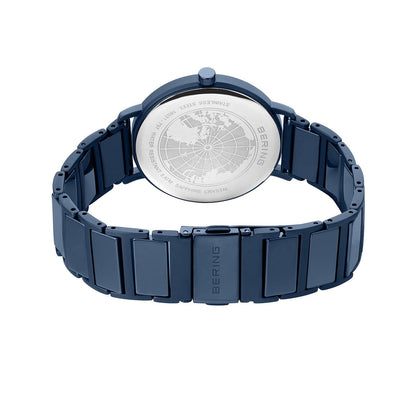 Bering Analog Blue & Stainless Steel Women's Watch 18531 797