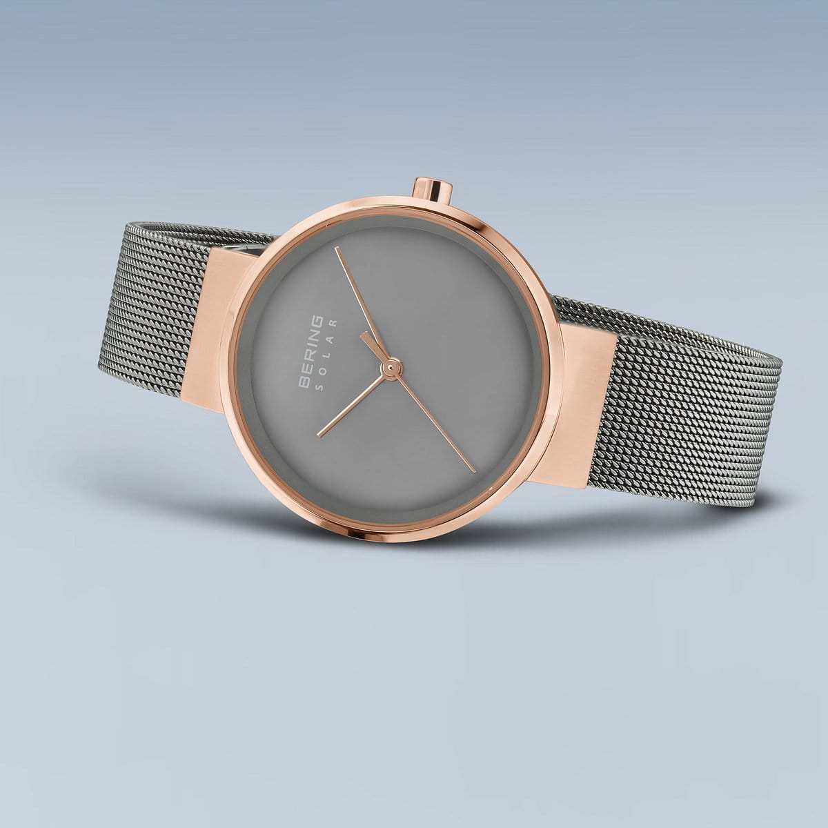 Bering Analog Grey & Milanese Women's Watch 14331 369