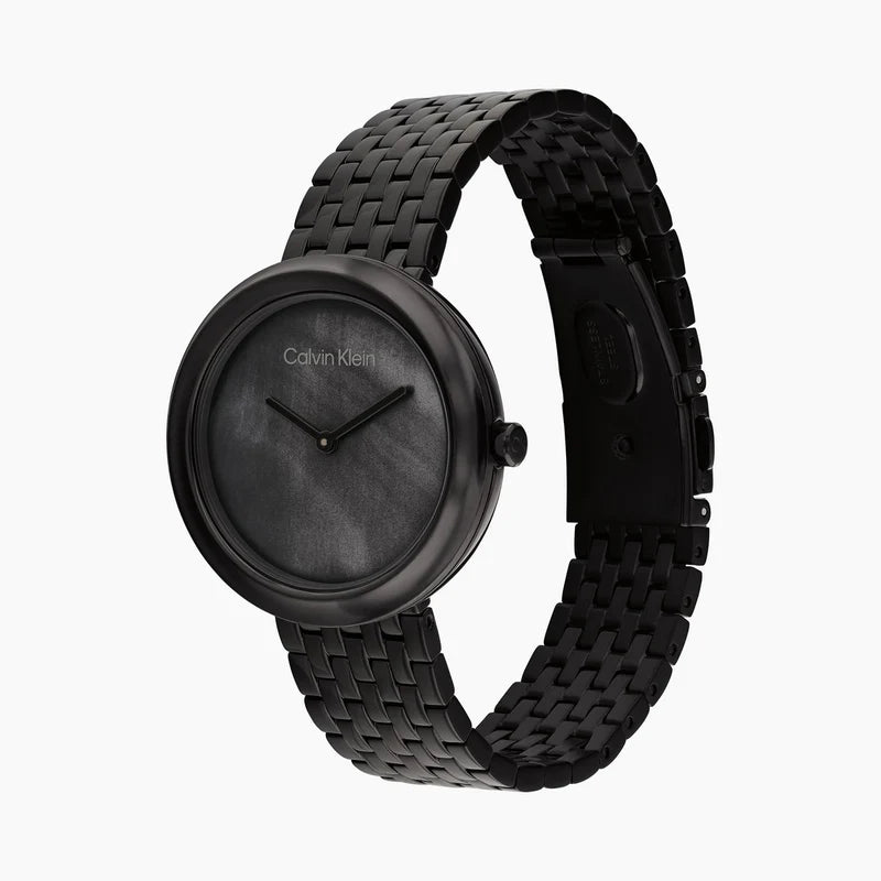 Calvin Klein Analog Green & Leather Men's Watch 25200323