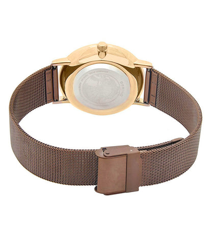 Bering Analog Brown & Milanese Women's Watch 13436 265