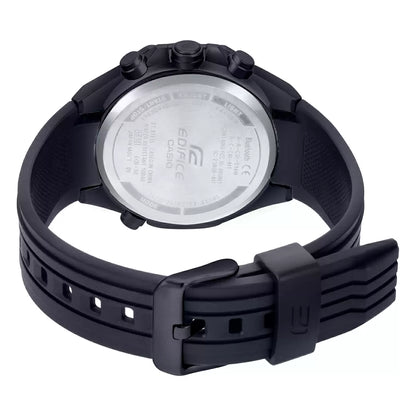 Casio Analog-Digital Black & Resin Men's Watch ED496