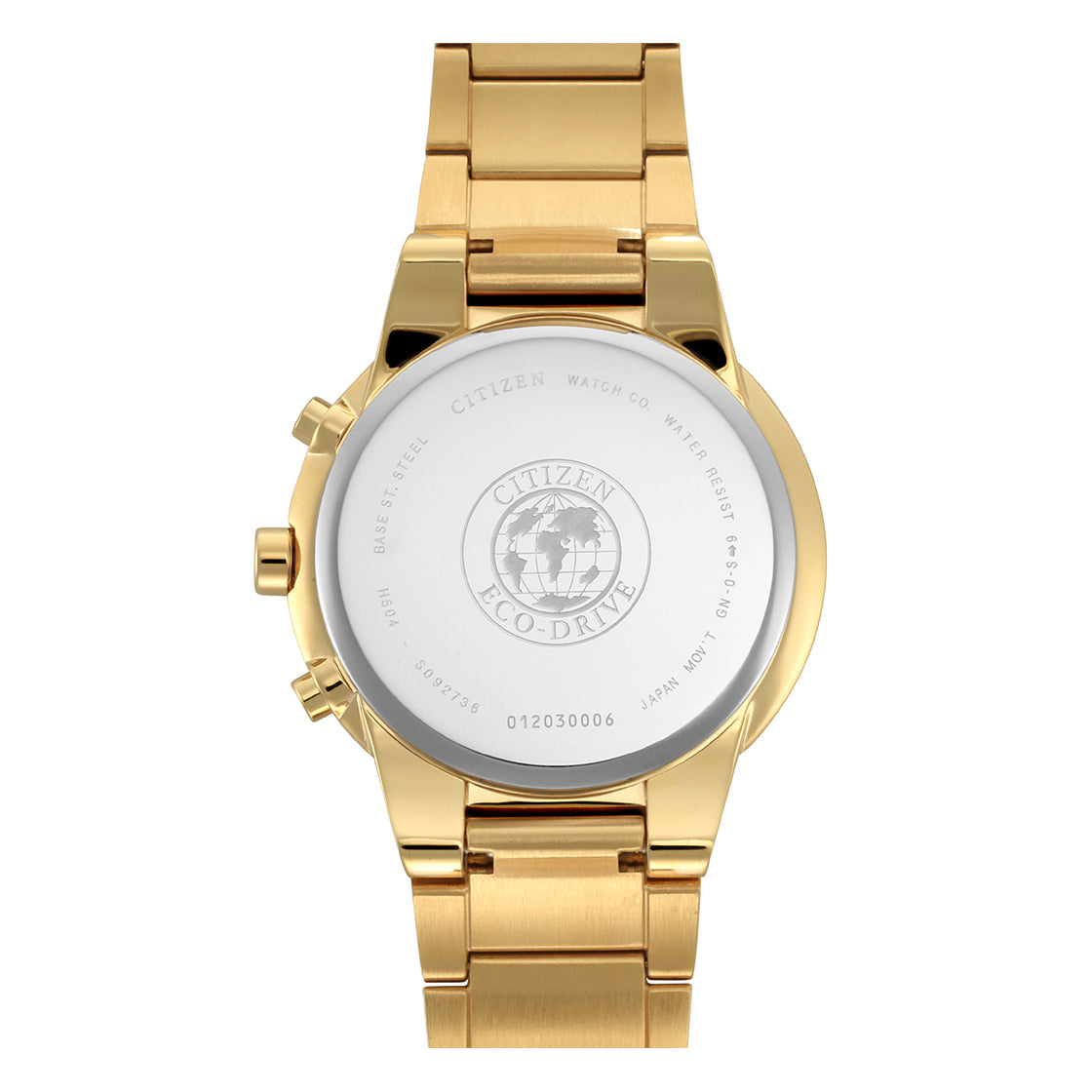 Citizen Analog Black & Stainless Steel Men's Watch AT2242 55E