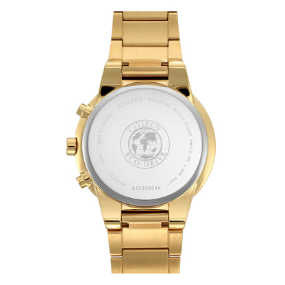 Citizen Analog Black & Stainless Steel Men's Watch AT2242 55E