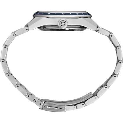 Seiko Analog White & Metal band Men's Watch SPB303J1