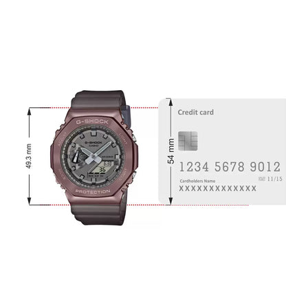 Casio Analog-Digital Grey & Resin Men's Watch G1214