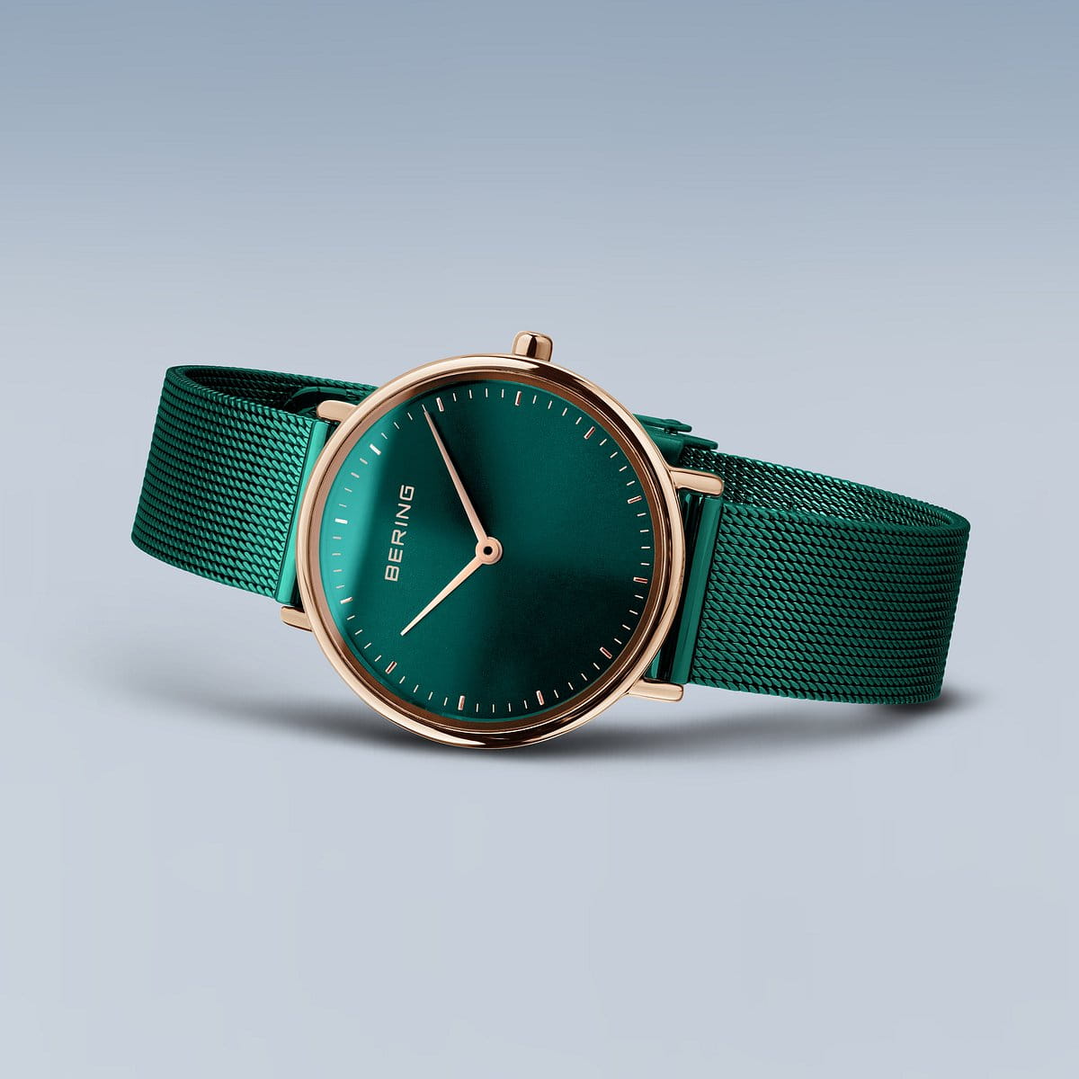 Bering Analog Green & Milanese Women's Watch 15729 868