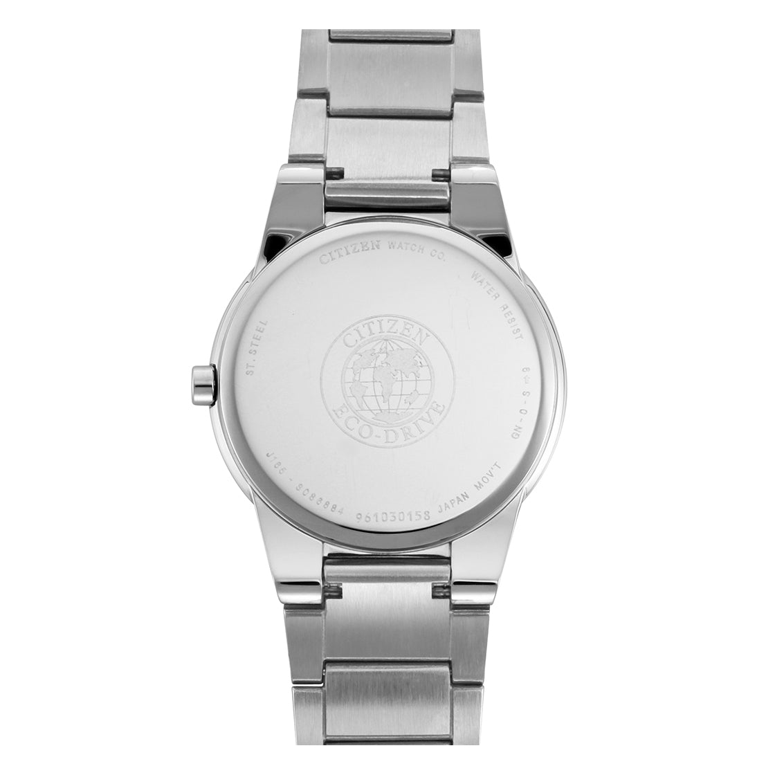 Citizen Analog Black & Stainless Steel Men's Watch AU1060 51E
