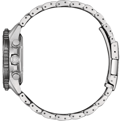 CITIZEN Chronograph Beige & Stainless Steel Men's Watch CA4664 60X