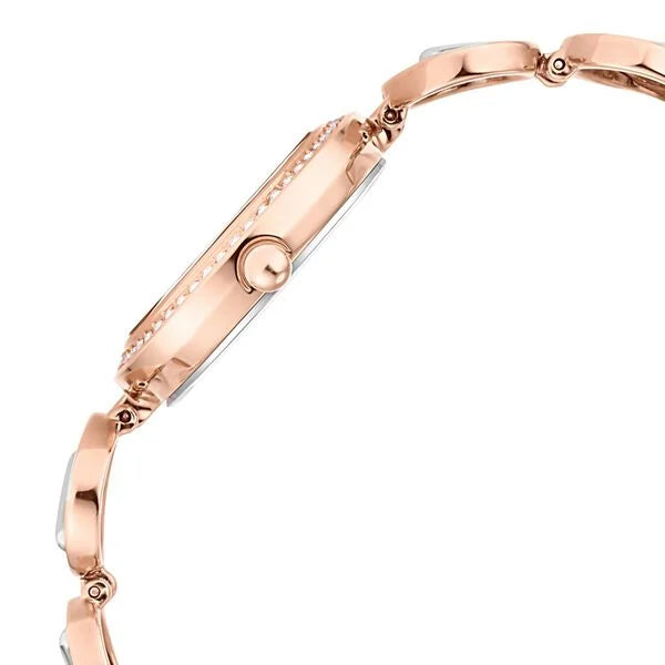 Raga Viva Rose Gold Dial Women Watch With Metal Strap NS2643KM01