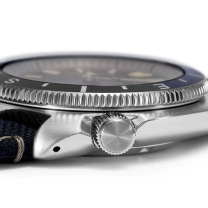 Seiko Analog Blue & Polyester Men's Watch SRPG15K1