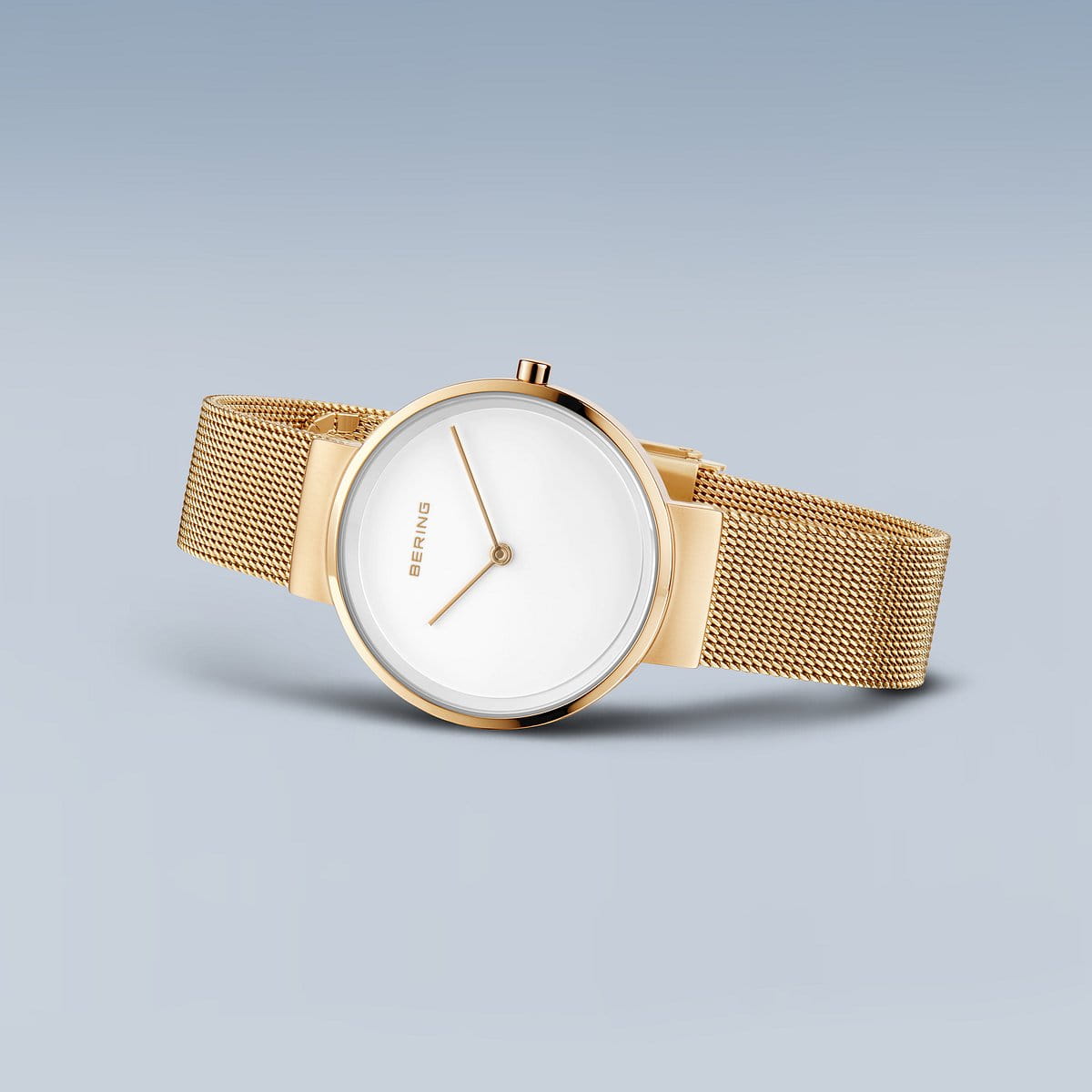 Bering Analog White & Milanese Women's Watch 14531 334
