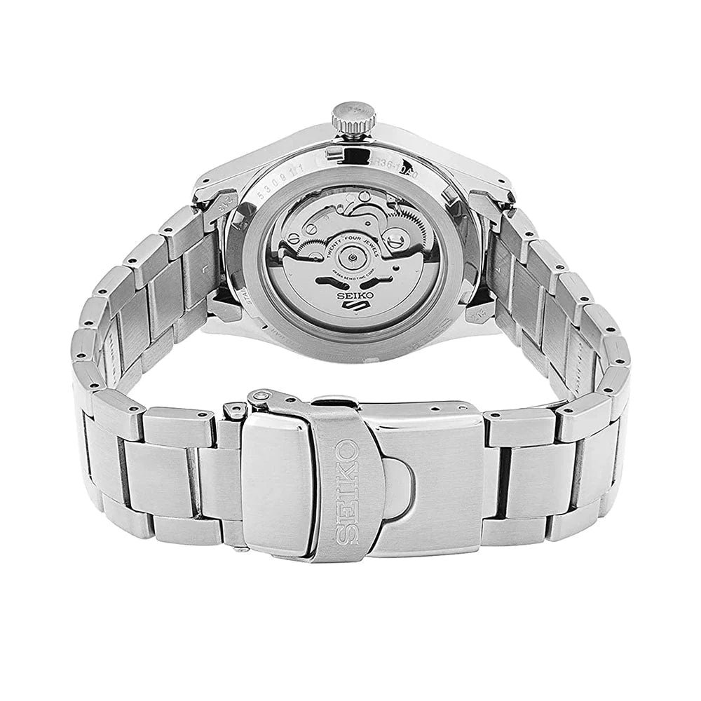 Seiko Analog Blue & Metal band Men's Watch SRPG29K1