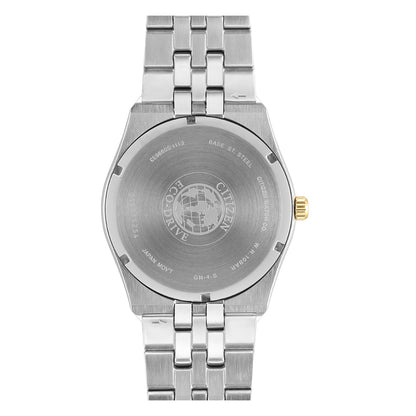 Citizen Analog Blue & Stainless Steel Men's Watch BM7334 66L