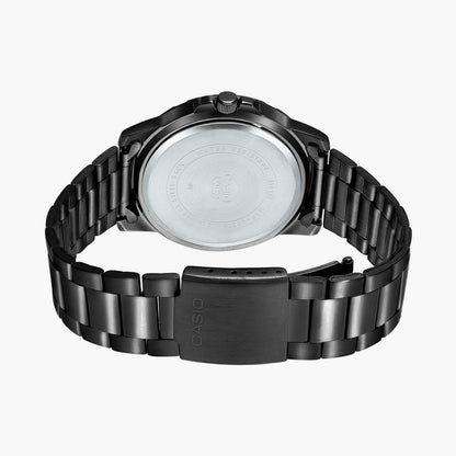 Casio Analog Black & Stainless Steel Men's Watch A2070