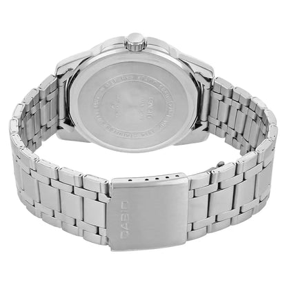 CASIO Analog White & Stainless Steel Men's Watch A552