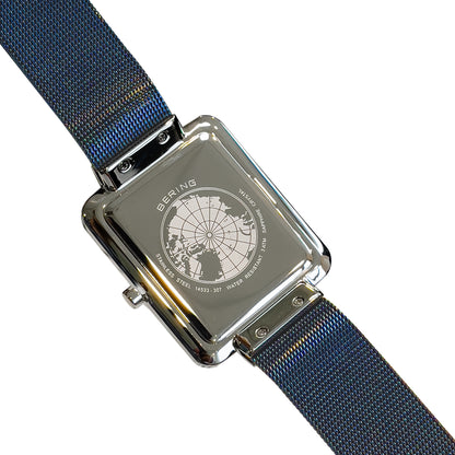 Bering Analog Blue & Milanese Men's Watch 14533 307