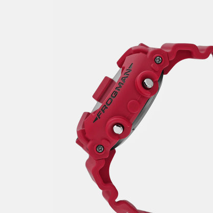 CASIO Digital Red & Resin Men's Watch G1394