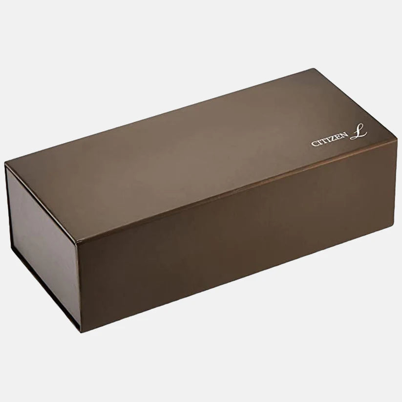 Citizen Analog Mother Of Pearl & Stainless Steel Women's Watch EM0812 89D