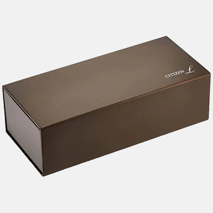 Citizen Analog Mother Of Pearl & Stainless Steel Women's Watch EM0812 89D