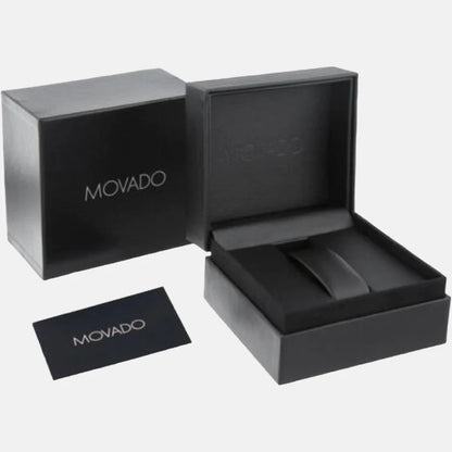 Movado Analog Mother Of Pearl & Stainless Steel Women's Watch 607629