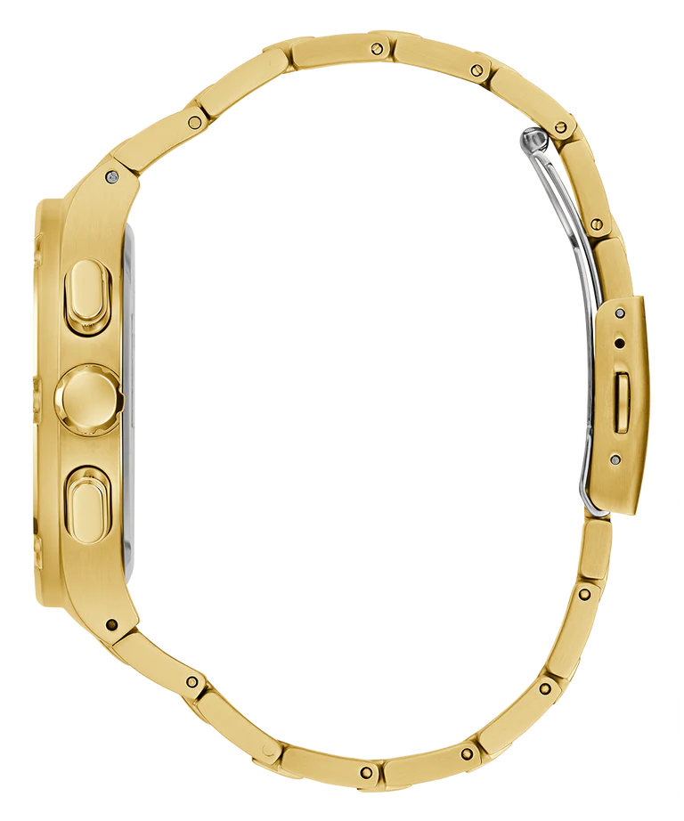 Guess  Black & Stainless Steel Men's Watch GW0572G2