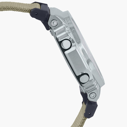 Casio Analog-Digital Black & Nato Men's Watch G1372