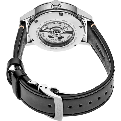 Seiko Analog green & Leather Men's Watch SPB245J1