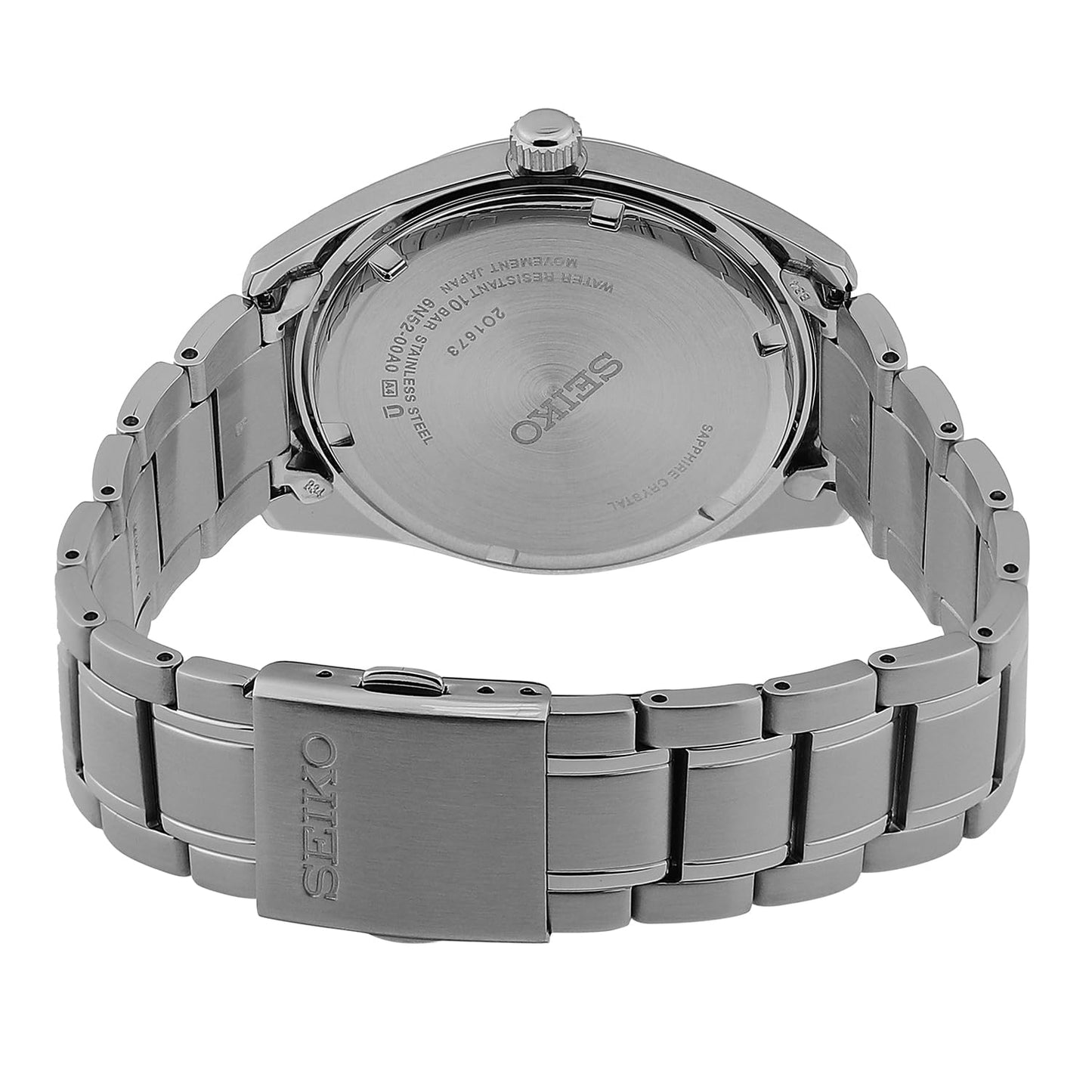 Seiko Analog Olive green & Metal band Men's Watch SUR527P1